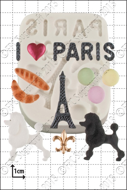 'Paris' Silicone Mould